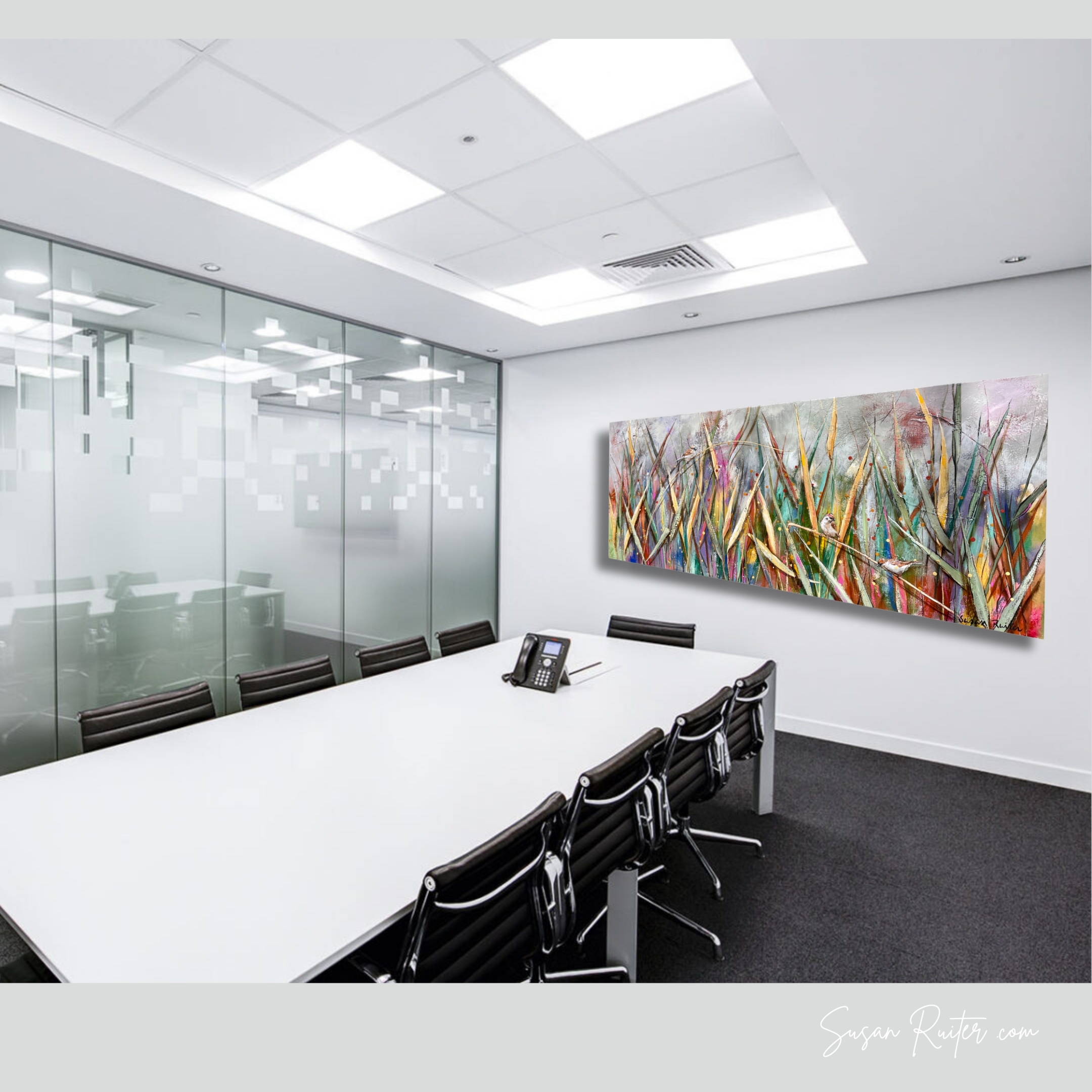 An anniversary painting as a special corporate gift